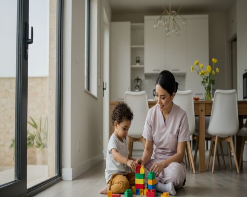مربيات اطفال في جدة حي السامر