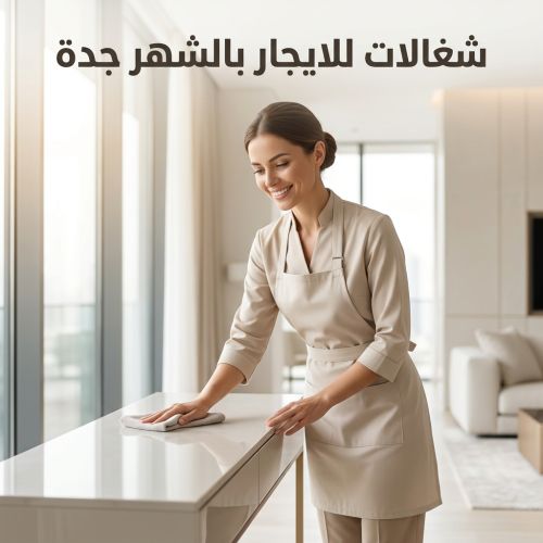شغالات للايجار بالشهر جدة السامر